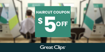 Save $5 On Your Next Haircut With This Great Clips Coupon!